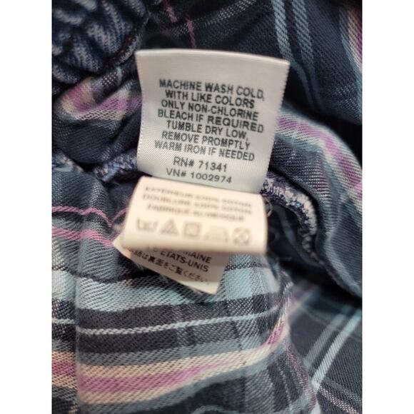 LL Bean Jeans Womens 18MT Plaid Flannel Lined Original Fit Relaxed Denim - Picture 7 of 10